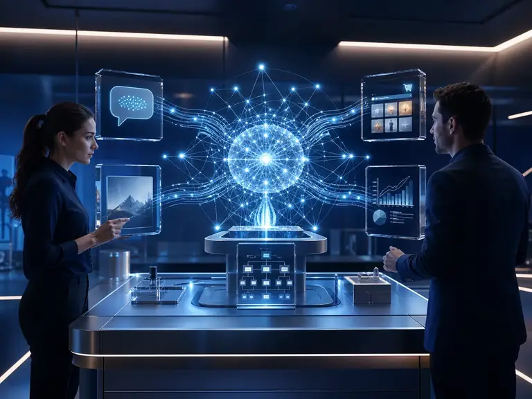 Artificial intelligence visual representing Spectrum AI