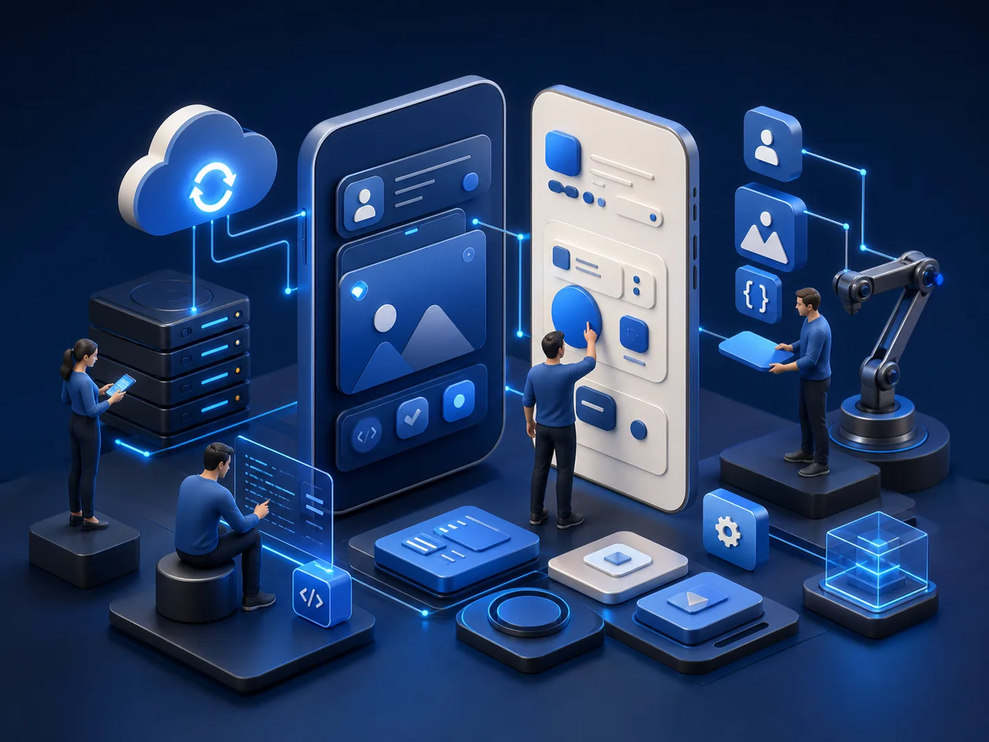 Mobile Application Development visual